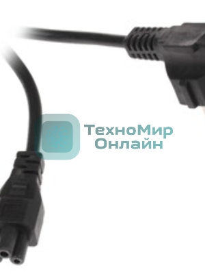 Кабель питания для ноутбуков Cablexpert PC-186-ML12 1.8м, 3-pin, с зазем., пакет