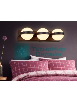 Настенный светильник FW560/3 SCF кофе песок LED 3000K 15W 370*80*138