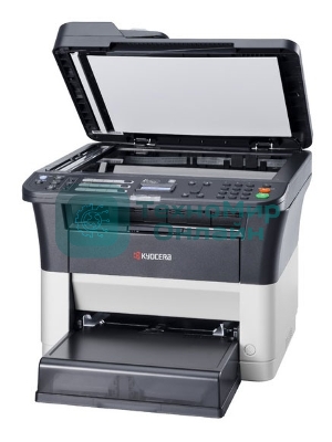 МФУ лазерное Kyocera Ecosys FS-1125MFP (1102M73RU0/1102M73RUV/1102M73RU2/1102M73NX2/1102M73DZ2), A4, ч/б, печ. до 25 стр/мин., скан. до 18 стр/мин. (ч/б) 6 стр/мин. (цвет), 600 x 600 dpi, USB, RJ-45