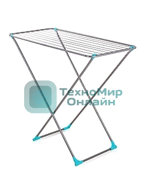 Сушилка для белья НИКА СБ3/С напольная 10 м, серебро