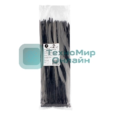 Стяжки NYT-300x4.8B пластиковые 300 мм х 4.8 мм, черные (100 шт.)