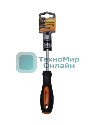 Отвертка шлицевая SL6, 100 мм