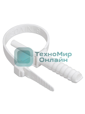 Хомут кабельный дюбельный ХД 7х150 полиамид сер. (уп. 50 шт) IEK UHH80-7-150-50-K41-F