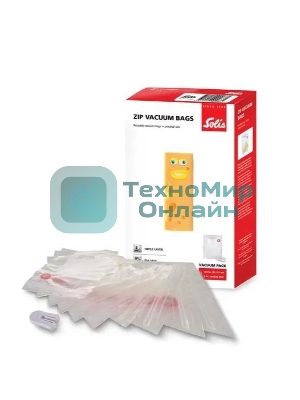 Пакеты Solis 92268 ZIP 20 x 23 см
