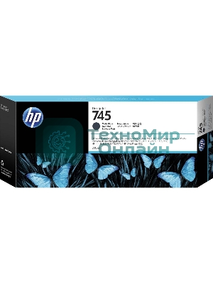 Картридж струйный HP 745 300мл матовый черный Ink Cartridge