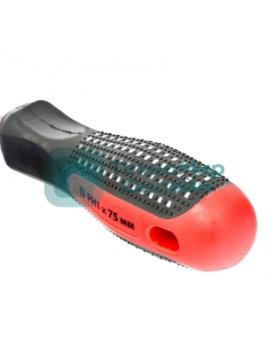 Отвертка Matrix Fusion, PH1х 75 мм, CrV, 3-х компонентная рукоятка 
