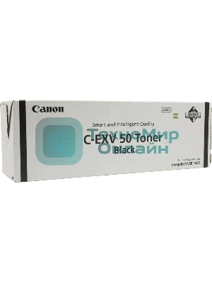Картридж лазерный Canon C-EXV 50 Toner Black (9436B002), черный, 17600 стр при 6% (689g*1), для IR1435/1435i/1435iF