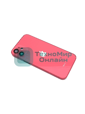 Задняя крышка (корпус) в сборе с рамкой для Apple iPhone 12 Mini красный