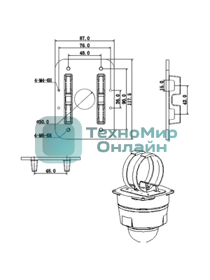 Крепление Dahua DH-PFA152-E