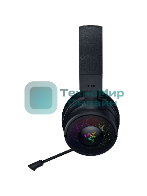 Гарнитура Razer Kraken V4 чёрный, беспроводная, bluetooth, до 70 ч, подсветка