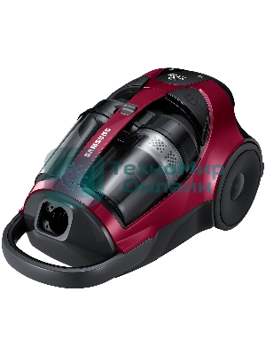 Пылесос Samsung VCC885HH3P красный, 430/2200 Вт, уборка сухая, пылесборник контейнер 2 л