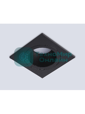Встраиваемый точечный светильник Ambrella light TN102828 BK/BK черный/черный GU5.3 92*92*50