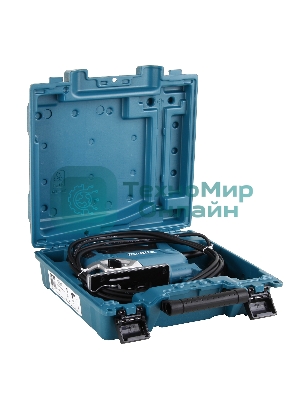 Лобзик электрический Makita JV0600K Лобзик,в\рук, 650Вт,500-3100об\м,ход-23мм,рез-90мм,2.4кг,чем,3маятн+1