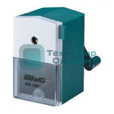 Точилка для карандашей механическая Kw-Trio 305Agrn, 1 отверстие, 8мм пластик, зеленый