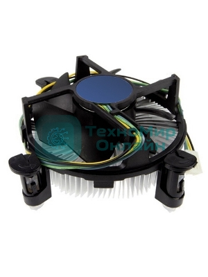 Кулер для процессора ACD серебристый, 90 мм, алюминий, 2300 об/мин, 23.5 дБ, 3 pin, 65 Вт, 44 мм