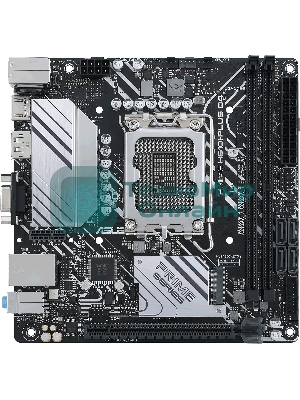 Материнская плата ASUS PRIME H610I-PLUS D4-CSM, LGA 1700, Intel H610, 2xDDR4, 4xSATA, 1xM.2 PCIe 3.0 x4, 1xPCIe 4.0 x16, 1xHDMI, 1xDP, 1xVGA, 2xUSB-A 3.2 Gen 1, 2xUSB-A 2.0, 1x 1Gb LAN, 3x3.5 мм, 7.1, Mini-ITX