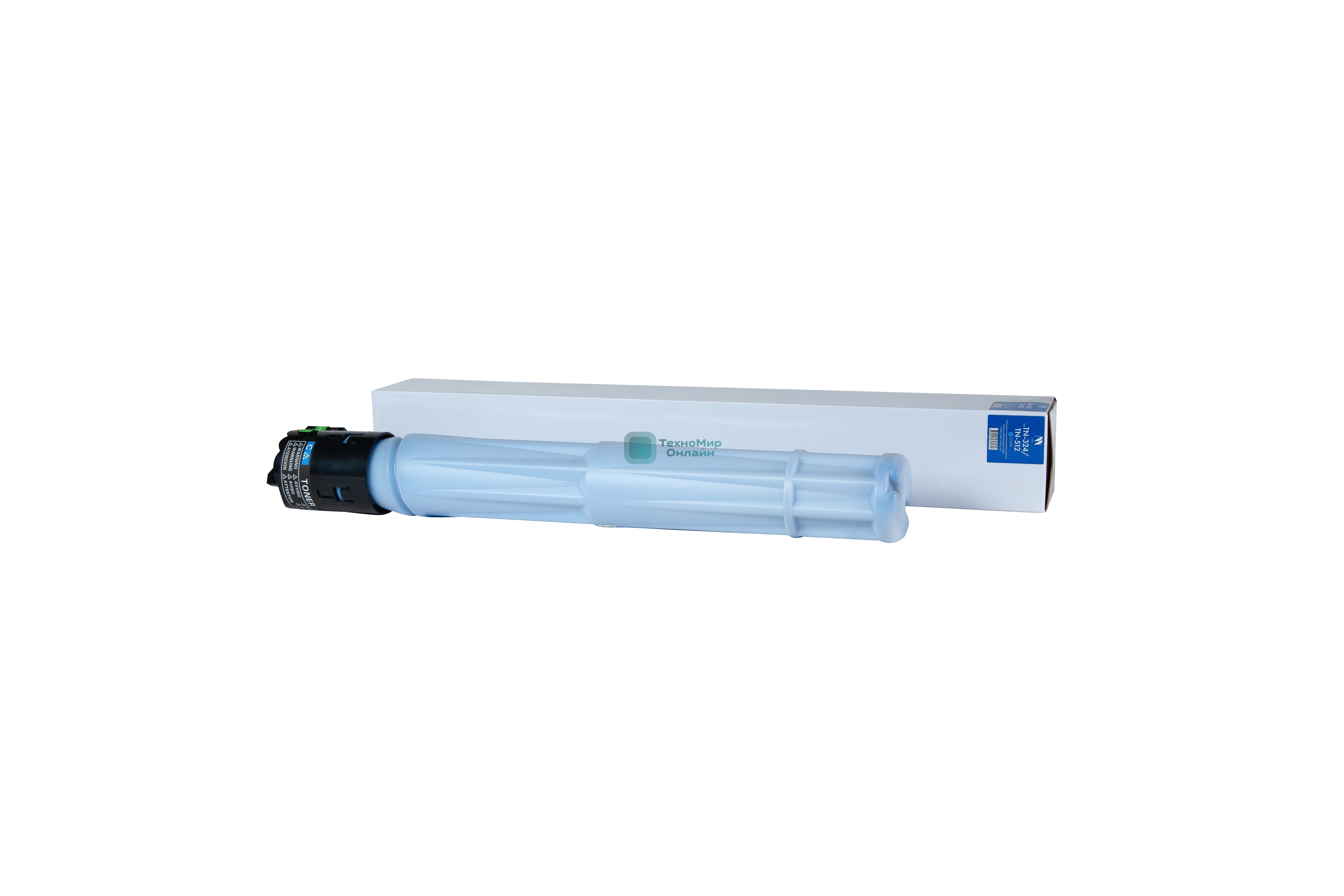 Картридж лазерный NVPrint совместимый NV-TN-324/TN-512 Голубой для Konica Minolta Bizhub С258/C308/C368/C454/C554 (26000k)