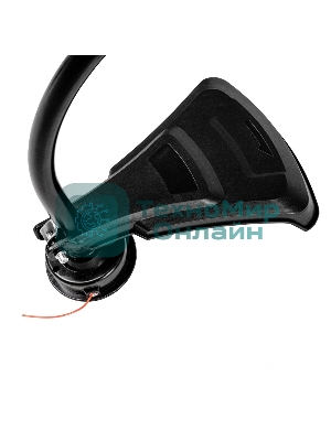 Триммер электрический Сибртех ЭКИ-1100, 1100 Вт, 350 мм, разборная штанга,катушка