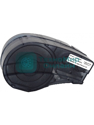 Картридж ленточный Cactus CS-M21-375595WT черный, 9.5мм, черный шрифт, белый фон, 6.4м для Brady BMP21-PLUS, BMP21-LAB