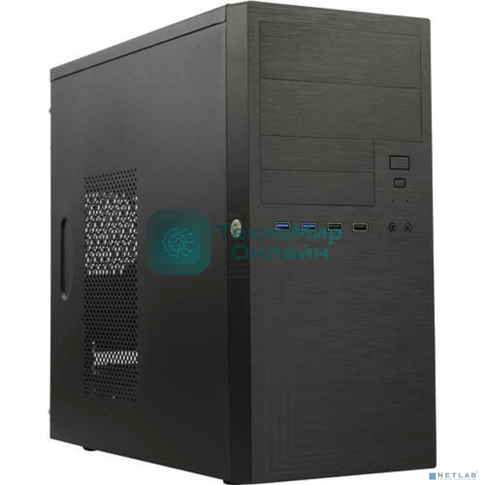 Компьютерный корпус Inwin ES555BK PM-450ATX U3*2+TypeC*2+2*combo Audio 6188250