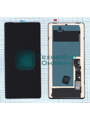 Дисплей (модуль) для Google Pixel 6 Pro в сборе с тачскрином OLED черный