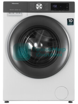 Стиральная машина Hisense WF3S6021BWU белая, загрузка фронтальная 6 кг, 1200 об/мин, класс A+++