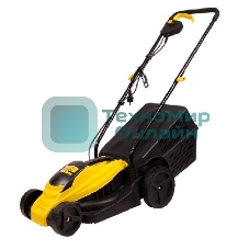 Газонокосилка CHAMPION EM3110 эл. Мощность 1000 Вт, Ширина среза 320 мм, Высота среза 20-60 мм, Объем травосборника 30 л, Вес 6,8 кг, Легкая, Удобная, Наличие разборной металлической рукоятки, Регулировка высоты среза.