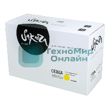 Картридж лазерный Sakura CE262A для HP Color LaserJet CP4020/4025/4520/4525, желтый, 11000 к.