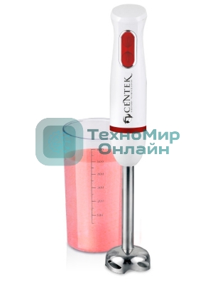 Блендер Centek CT-1335 белый/красный