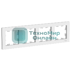 Рамка 4-м AtlasDesign универс. белый