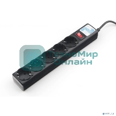 Сетевой фильтр, PC 1,9 м, 5 р, черный 10А, UPS(C14), SPG5-В2