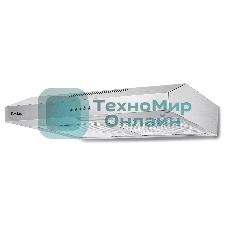 Вытяжка козырьковая Evelux Ulla 60 X серебристый, 60 см, 390 куб. м/ч, 43 дБ