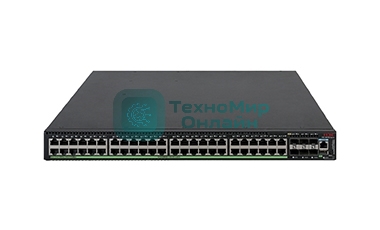 Коммутатор H3C S5570S-54S-PWR-EI-A L3 Ethernet Switch with 48*10/100/1000BASE-T Ports and 6*1G/10G BASE-X SFP Plus Ports, Without Power Supplies, PoE+