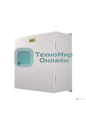 Электротехнический распределительный шкаф Elbox IP66 навесной (В400 x Ш400 x Г150) EMW c одной дверью, нерж. сталь EMW-400.400.150-1-IP66-AISI430