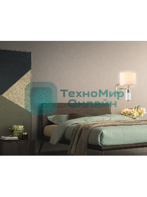 Настенный светильник Ambrella light LH71305 CGD/WH золото/белый E14 max 40W 220*150*260