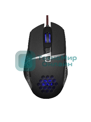 Мышь проводная ExeGate Gaming Standard Laser GML-14 черный, 4000 dpi, USB, кнопки - 8