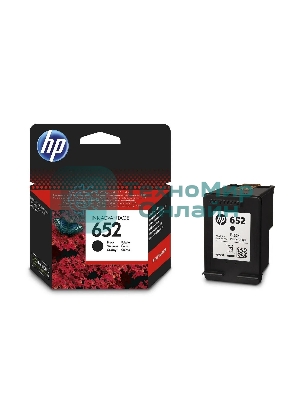 Картридж струйный HP №652 (F6V25AE) черный, 360 стр., для DJ IA 1115/2135/3635/4535/3835/4675