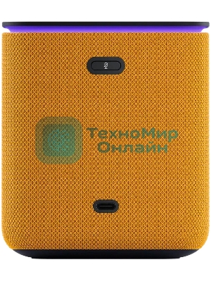 Умная колонка Яндекс Станция Миди, 24Вт, с экраном, 2 динамика, Wi-Fi, BT5.0, Zigbee, Алиса, оранжевый