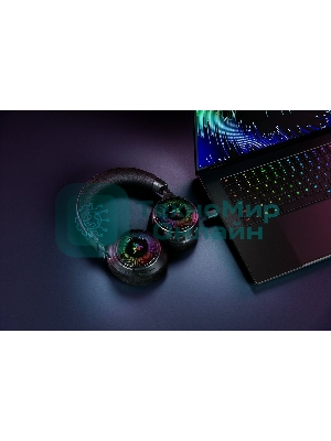 Гарнитура Razer Kraken V4 чёрный, беспроводная, bluetooth, до 70 ч, подсветка