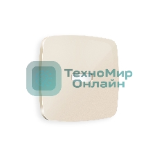 Лицевая панель OMEGA (Бежевый глянец) для HDMI розетки QUANT OP3140