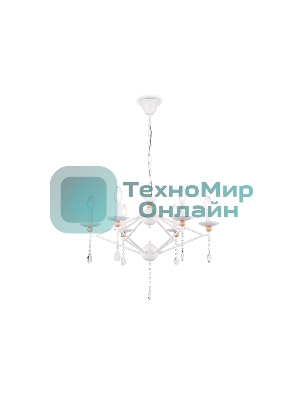 Светильник Ambrella light TR9596/6 WH белый E14/6 max 40W D660*880