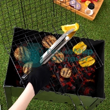 Щипцы для барбекю 