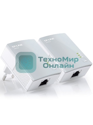 Сетевой адаптер TP-Link TL-PA4010KIT AV600 Nano Powerline Ethernet Adapter Starter Kit, Ultra Compact Size, 500Mbps Powerline Datarate,10/100Mbps Fast Ethernet, HomePlug AV, Green Powerline,Plug and Play, Twin Pa