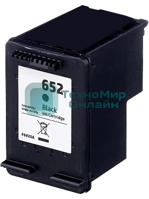 Картридж струйный HP №652 (F6V25AE) черный, 360 стр., для DJ IA 1115/2135/3635/4535/3835/4675
