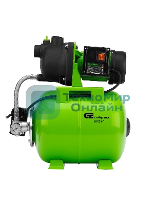 Насосная станция Сибртех НС850-П, 850 Вт, напор 42 м, 3500 л/ч, ресивер 19 л