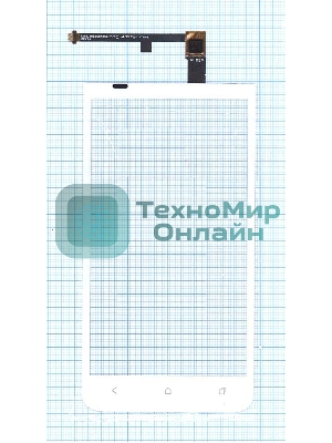 Сенсорное стекло (тачскрин) для HTC One XC X720d, белое