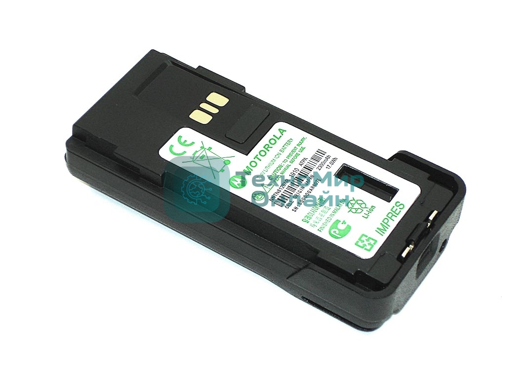Аккумулятор для Motorola DP4000, XPR3000 (NNTN8129) 2200mAh 7,4V Li-ion OEM (без функции Impress)