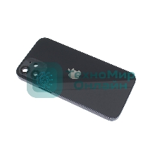 Задняя крышка (корпус) в сборе с рамкой для Apple iPhone 12 Mini черный