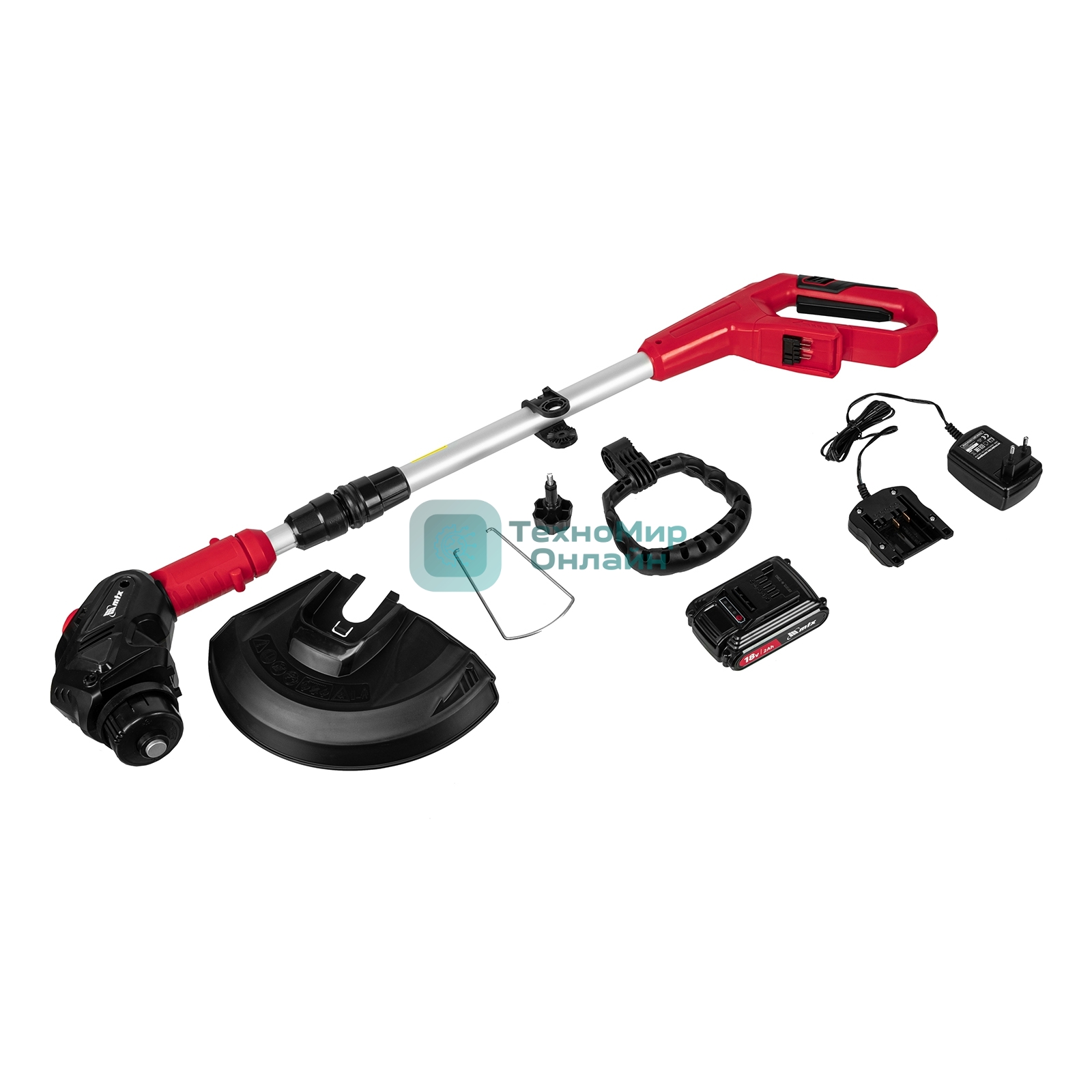 Триммер аккумуляторный MTX GT-260, 18 В, 2 Ач