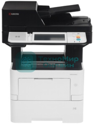 МФУ лазерное Kyocera ECOSYS MA4500ix (110C113NL0), A4, ч/б, печ. до 45 стр/мин., скан. до 60 стр/мин. (ч/б) 40 стр/мин. цвет, 1200 x 1200 dpi (печать) 600x600dpi (скан.), USB, RJ-45, Air Print, Mopria